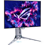 Зображення ASUS 27" PG27AQWP-W OLED 2560x1440, 540Гц, 0.02мс, 1500000:1, 450кд/м2, HDMI/DP, USB, Аудіовихід #1 Фото ASUS 27" PG27AQWP-W OLED 2560x1440, 540Гц, 0.02мс, 1500000:1, 450кд/м2, HDMI/DP, USB, Аудіовихід #1