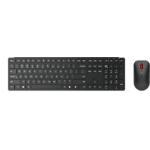 Клавіатура+миша Lenovo Wireless Multi-Mode Pro Combo 6000 UA Black (4X31S04811) - фото