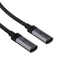 Зображення Звуковий перехідник ACEFAST J14 Black (6974316285823) USB Type-C male на 2*Type-C female заряд+аудіо #3 Фото Звуковий перехідник ACEFAST J14 Black (6974316285823) USB Type-C male на 2*Type-C female заряд+аудіо #3