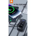 Зображення Концентратор HUB USB 2.0 WUW-C245 Black (6972573338511) USB-A --> 2*USB2.0 3.1A + Type-C,кабель 1м #4 Фото Концентратор HUB USB 2.0 WUW-C245 Black (6972573338511) USB-A --> 2*USB2.0 3.1A + Type-C,кабель 1м #4
