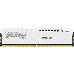 Зображення DDR-5 32GB 5200МГц Kingston FURY Beast White (KF552C40BW-32) Фото DDR-5 32GB 5200МГц Kingston FURY Beast White (KF552C40BW-32)