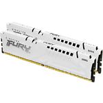 Зображення DDR-5 2шт x 16GB 5200МГц Kingston FURY Beast White (KF552C40BWK2-32) Фото DDR-5 2шт x 16GB 5200МГц Kingston FURY Beast White (KF552C40BWK2-32)