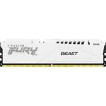 Зображення DDR-5 16GB 5600МГц Kingston FURY Beast White (KF556C40BW-16) Фото DDR-5 16GB 5600МГц Kingston FURY Beast White (KF556C40BW-16)