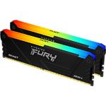 Зображення DDR-4 2шт x 16GB 3600МГц Kingston FURY Beast RGB (KF436C18BB2AK2/32) Фото DDR-4 2шт x 16GB 3600МГц Kingston FURY Beast RGB (KF436C18BB2AK2/32)