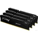 Зображення DDR-5 4шт x 32GB 5600МГц Kingston FURY Beast Black (KF556C40BBK4-128) Фото DDR-5 4шт x 32GB 5600МГц Kingston FURY Beast Black (KF556C40BBK4-128)