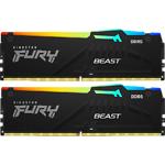 Зображення DDR-5 2шт x 16GB 6800МГц Kingston FURY Beast Black RGB (KF568C34BBEAK2-32) AMD EXPO #1 Фото DDR-5 2шт x 16GB 6800МГц Kingston FURY Beast Black RGB (KF568C34BBEAK2-32) AMD EXPO #1