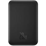 Зображення Зовнішній акумулятор Power Bank Baseus (P10059002113-00) Magnetic Mini Air Wireles,6000mAh,20W,Black Фото Зовнішній акумулятор Power Bank Baseus (P10059002113-00) Magnetic Mini Air Wireles,6000mAh,20W,Black