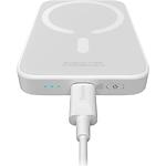 Зображення Зовнішній акумулятор Power Bank Baseus (P10059002223-00) Magnetic Mini Air Wireles,6000mAh,20W,White #8 Фото Зовнішній акумулятор Power Bank Baseus (P10059002223-00) Magnetic Mini Air Wireles,6000mAh,20W,White #8