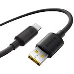 Зображення Кабель Baseus E0426800 Foamed Silicone USB/Type-C, 1м, Black, 100W Fast Charging Фото Кабель Baseus E0426800 Foamed Silicone USB/Type-C, 1м, Black, 100W Fast Charging