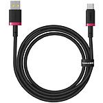 Зображення Кабель Baseus P10377802U01-03 Dura USB/Type-C, 60W, 2м, Red+Black #2 Фото Кабель Baseus P10377802U01-03 Dura USB/Type-C, 60W, 2м, Red+Black #2
