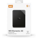 Зображення зовнішній HDD WD Elements AE 5ТB 2.5" USB 3.2 Gen 1 Black (WDBEBA0050BBK-WESN) #1 Фото зовнішній HDD WD Elements AE 5ТB 2.5" USB 3.2 Gen 1 Black (WDBEBA0050BBK-WESN) #1