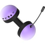 Зображення HATOR Hellyberry HH30 PRO Wireless White-Violet (HH30_PRO_wireless_WV) Ігрова гарнітура Фото HATOR Hellyberry HH30 PRO Wireless White-Violet (HH30_PRO_wireless_WV) Ігрова гарнітура