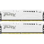 Зображення DDR-5 2шт x 32GB 6400МГц Kingston FURY Beast White (KF564C32BWEK2-64) AMD EXPO Фото DDR-5 2шт x 32GB 6400МГц Kingston FURY Beast White (KF564C32BWEK2-64) AMD EXPO