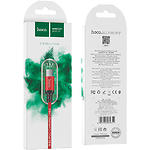 Зображення Кабель HOCO X14 Black-Red (6957531062851) USB/Micro-USB, 1м, 2.4A, nylon+aluminum #1 Фото Кабель HOCO X14 Black-Red (6957531062851) USB/Micro-USB, 1м, 2.4A, nylon+aluminum #1