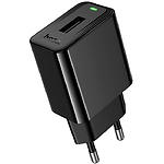 Фото Мережевий ЗП Hoco CS91A Black (6942007670975) USB-A, 10.5W