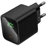Зображення Мережевий ЗП Hoco CS82A Black (6942007664493) Type-C, Fast Charge, PD20W, digital display #3 Фото Мережевий ЗП Hoco CS82A Black (6942007664493) Type-C, Fast Charge, PD20W, digital display #3