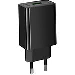 Фото Мережевий ЗП Hoco CS92A Black (6942007671033) USB-A, QC3.0, 18W #4