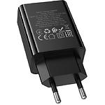 Фото Мережевий ЗП Hoco CS92A Black (6942007671033) USB-A, QC3.0, 18W #6