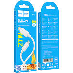Зображення Кабель HOCO X122 White (6942007662178) Type-C/Lightning, 1м, 27W, silicon #1 Фото Кабель HOCO X122 White (6942007662178) Type-C/Lightning, 1м, 27W, silicon #1