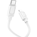 Зображення Кабель HOCO X122 White (6942007662178) Type-C/Lightning, 1м, 27W, silicon #2 Фото Кабель HOCO X122 White (6942007662178) Type-C/Lightning, 1м, 27W, silicon #2