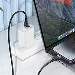 Зображення Кабель HOCO X109 Black (6942007636186) USB/Lightning, 1м, 3A, silicon/aluminum #5 Фото Кабель HOCO X109 Black (6942007636186) USB/Lightning, 1м, 3A, silicon/aluminum #5