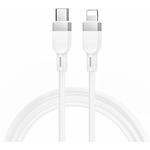 Зображення Кабель HOCO X109 White (6942007636193) USB/Lightning, 1м, 3A, silicon/aluminum Фото Кабель HOCO X109 White (6942007636193) USB/Lightning, 1м, 3A, silicon/aluminum