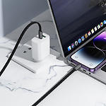 Зображення Кабель HOCO X125 Black (6942007671668) Type-C/Lightning, 1м, 30W, nylon+zinc #4 Фото Кабель HOCO X125 Black (6942007671668) Type-C/Lightning, 1м, 30W, nylon+zinc #4
