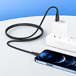 Зображення Кабель HOCO X61 Black (6931474747808) USB/Lightning, 1м, 2.4A, silicone #4 Фото Кабель HOCO X61 Black (6931474747808) USB/Lightning, 1м, 2.4A, silicone #4