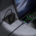 Зображення Кабель HOCO X127 Black (6942007675611) Type-C/Type-C, 1м, 60W, nylon+zinc #8 Фото Кабель HOCO X127 Black (6942007675611) Type-C/Type-C, 1м, 60W, nylon+zinc #8