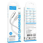 Зображення Кабель HOCO X125 White (6942007671699) Type-C/Type-C, 1м, 60W, nylon+zinc #1 Фото Кабель HOCO X125 White (6942007671699) Type-C/Type-C, 1м, 60W, nylon+zinc #1