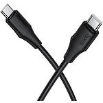 Зображення Кабель HOCO X124 Black (6942007664448) Type-C/Type-C, 1м, 60W, silicon Фото Кабель HOCO X124 Black (6942007664448) Type-C/Type-C, 1м, 60W, silicon
