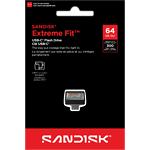 Зображення USB Flash 64Gb SanDisk Extreme Fit Type-C USB 3.2 Black (SDCZ530-064G-G46) Фото USB Flash 64Gb SanDisk Extreme Fit Type-C USB 3.2 Black (SDCZ530-064G-G46)