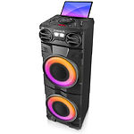 Фото REAL-EL S-2010 Black (EL121600034) акустична система 2*500 Вт, BT, AUX, USB, FM, TWS, RGB #9