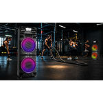 Фото REAL-EL S-2010 Black (EL121600034) акустична система 2*500 Вт, BT, AUX, USB, FM, TWS, RGB #3