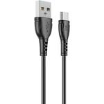 Зображення Кабель Wibrand Boa Black (WI.DC/BO1B-UC) USB/Type-C, 1м, 3A, PVC Фото Кабель Wibrand Boa Black (WI.DC/BO1B-UC) USB/Type-C, 1м, 3A, PVC