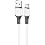 Фото Кабель Wibrand Mamba White (WI.DC/MA1W-UC) USB/Type-C, 1м, 3A, Silicone