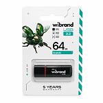 Зображення USB Flash 64Gb Wibrand Scarab USB3.2 Black (WI3.2/SC64P11B) #1 Фото USB Flash 64Gb Wibrand Scarab USB3.2 Black (WI3.2/SC64P11B) #1