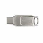 USB Flash  128GB Wibrand Bee USB3.2-A/Type-C Silver (WI3.2TC/BE128TC039S) - фото