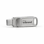 Фото USB Flash  256GB Wibrand Bee USB3.2-A/Type-C Silver (WI3.2TC/BE256TC039S) #2
