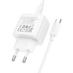 Зображення Мережевий ЗП Hoco CS53A White (6942007631501) Type-C, Fast Charge, PD25W + Cable Type-C #6 Фото Мережевий ЗП Hoco CS53A White (6942007631501) Type-C, Fast Charge, PD25W + Cable Type-C #6