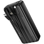 Зображення Зовнішній акумулятор Power Bank BOROFONE BJ79A Clever Black 20000mAh,10W,кабел Type-C/Lightning/mUSB #3 Фото Зовнішній акумулятор Power Bank BOROFONE BJ79A Clever Black 20000mAh,10W,кабел Type-C/Lightning/mUSB #3
