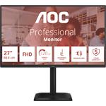 AOC 27" 27E4U IPS 1920x1080, 4мс, 1500:1, 300 кд/м2, 120Гц, HDMI/DP, USB, Аудіовихід, 2*2Вт - фото