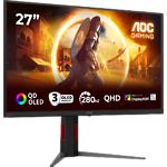 Зображення AOC 27" Q27G4ZD, QD-OLED 2560x1440, 240Гц, 0.03мс, 1500000:1, 450кд/м2, HDMI/DP #8 Фото AOC 27" Q27G4ZD, QD-OLED 2560x1440, 240Гц, 0.03мс, 1500000:1, 450кд/м2, HDMI/DP #8