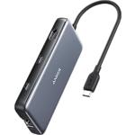 фото Концентратор HUB USB 3.2 ANKER 8-in-1 (A83830A2) USB Type-C -> HDMI/2xUSB-A/USB-C/LAN/SD/PD 100W