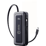 Зображення Зовнішній акумулятор Power Bank ATRIA WPD-35S, 10000mAh, QC, PD 35W, Cable USB-C + Lightning #1 Фото Зовнішній акумулятор Power Bank ATRIA WPD-35S, 10000mAh, QC, PD 35W, Cable USB-C + Lightning #1