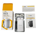 Фото Зовнішній акумулятор Power Bank ATRIA WPD-69 White,20000mAh,QC,PD,22.5W,USB-A,Cable USB-C+Lightning #2