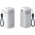 Фото Зовнішній акумулятор Power Bank ATRIA WPD-69 White,20000mAh,QC,PD,22.5W,USB-A,Cable USB-C+Lightning #6