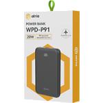Фото Зовнішній акумулятор Power Bank ATRIA WPD-P91, 10000mAh, QC, PD, 22.5W, USB-A + 2* USB-C #14