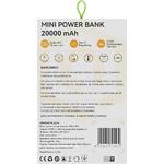 Фото Зовнішній акумулятор Power Bank ATRIA WPD-P92, 20000mAh, QC, PD, 22.5W, USB-A + 2* USB-C #13