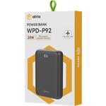 Фото Зовнішній акумулятор Power Bank ATRIA WPD-P92, 20000mAh, QC, PD, 22.5W, USB-A + 2* USB-C #14